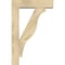 Ekena Millwork Funston Block Rough Sawn Bracket w/ Offset Brace, Douglas Fir, 6"W x 22"D x 34"H BKT0604X22X34FST05RDF - alternate 2